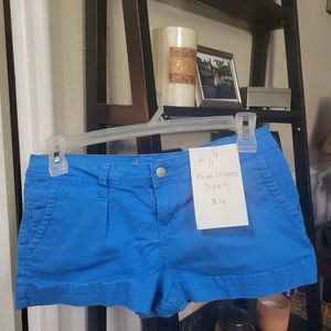 Blue shorts